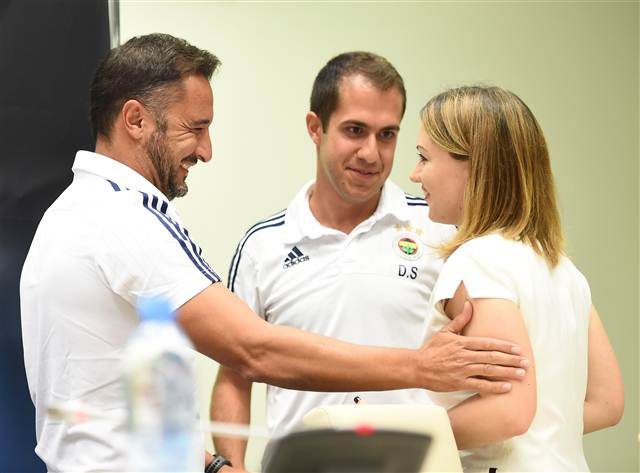 Pereira'dan Ukraynalı tercümana iltifatlar