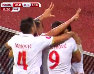 Cetnik selamı veren Tosic tepki topladı