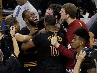 NBA şampiyonu Cleveland Cavaliers