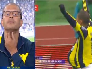 FB TV'ye çıkan Alex'in gözleri doldu