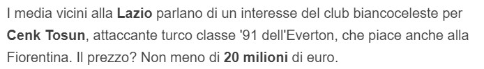Cenk Tosun'a İtalya'dan teklif var