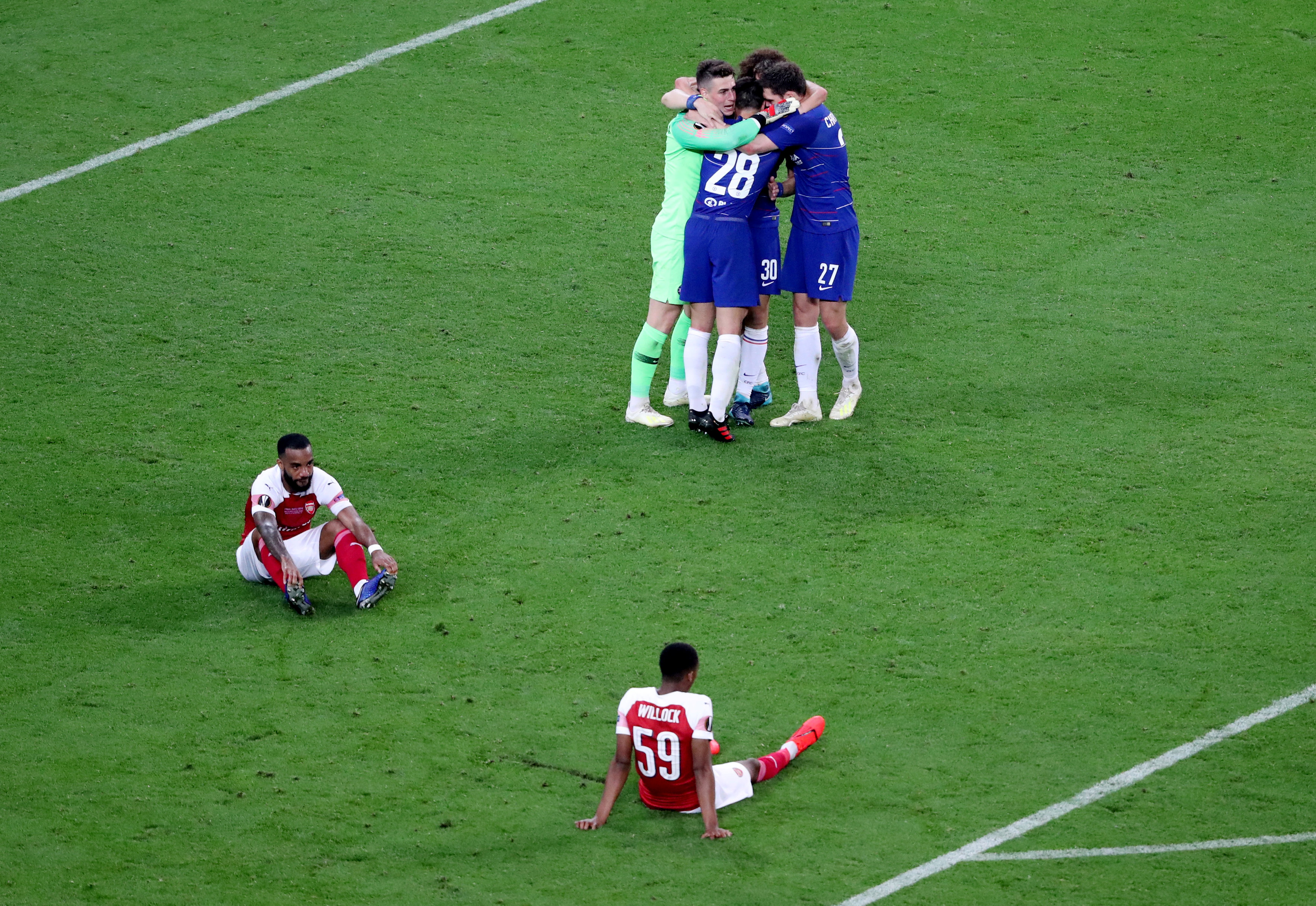 Arsenal'e 4 atan Chelsea, Avrupa Ligi'ni kazandı