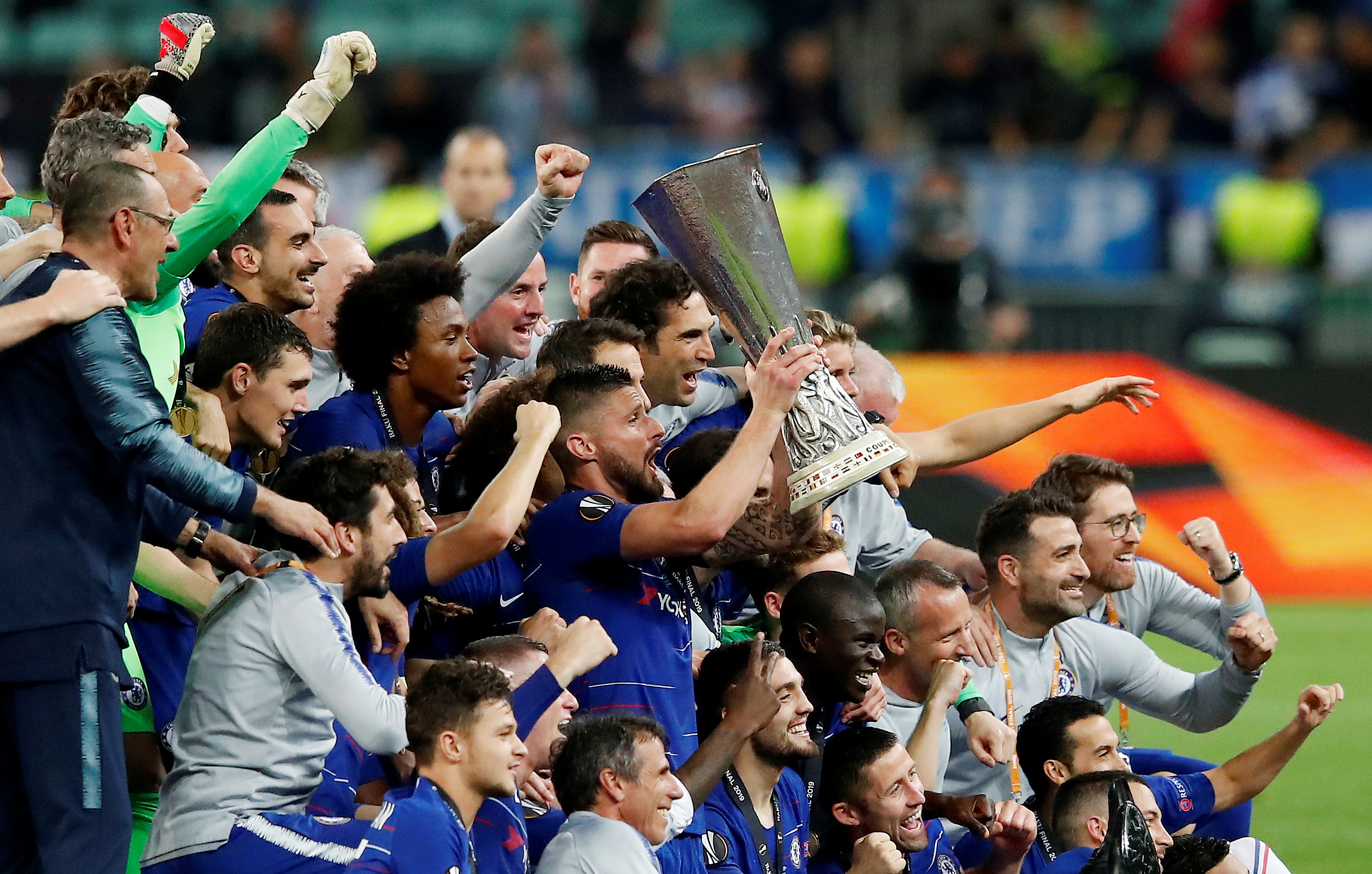 Arsenal'e 4 atan Chelsea, Avrupa Ligi'ni kazandı