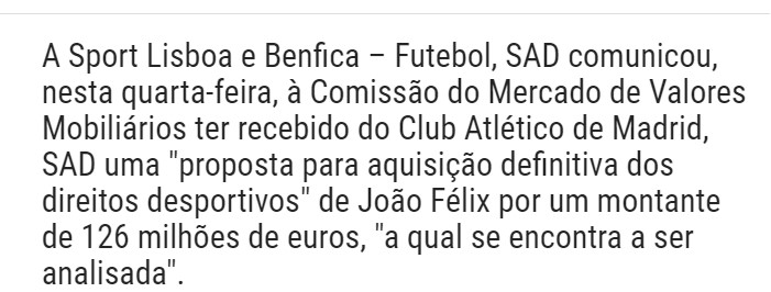 Joao Felix 126 milyon euroya Atletico Madrid'de