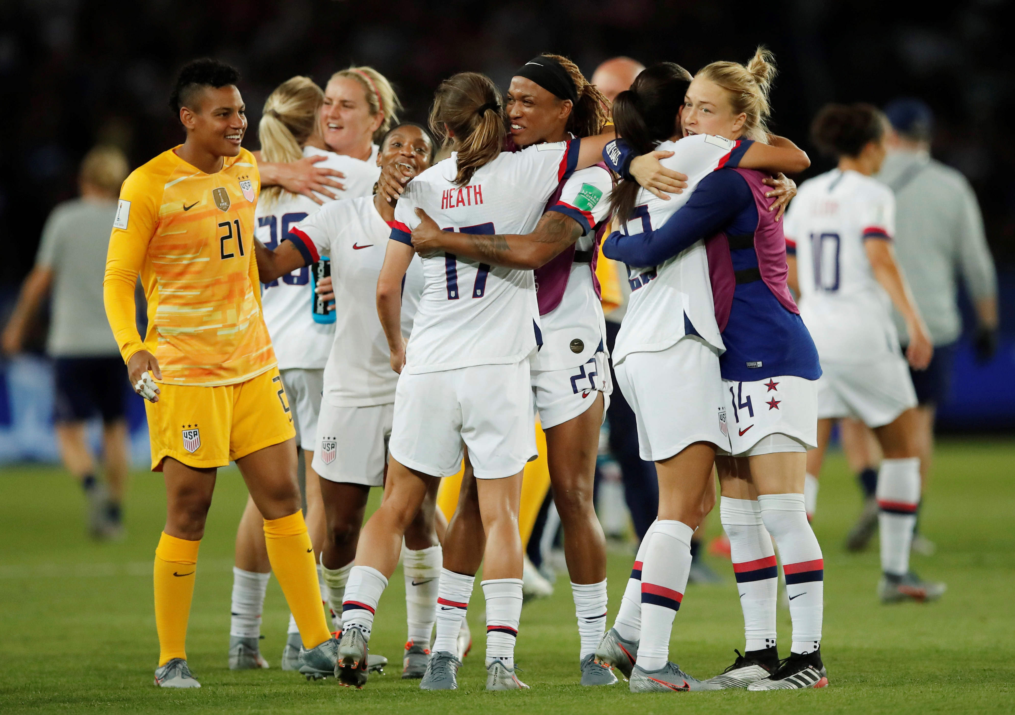 FIFA Kadınlar Dünya Kupası'nda ABD yarı finalde