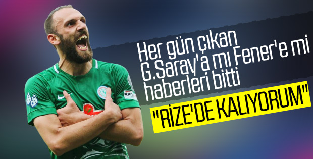 Çaykur Rizespor: Vedat Muriç için Fenerbahçe ile anlaştık