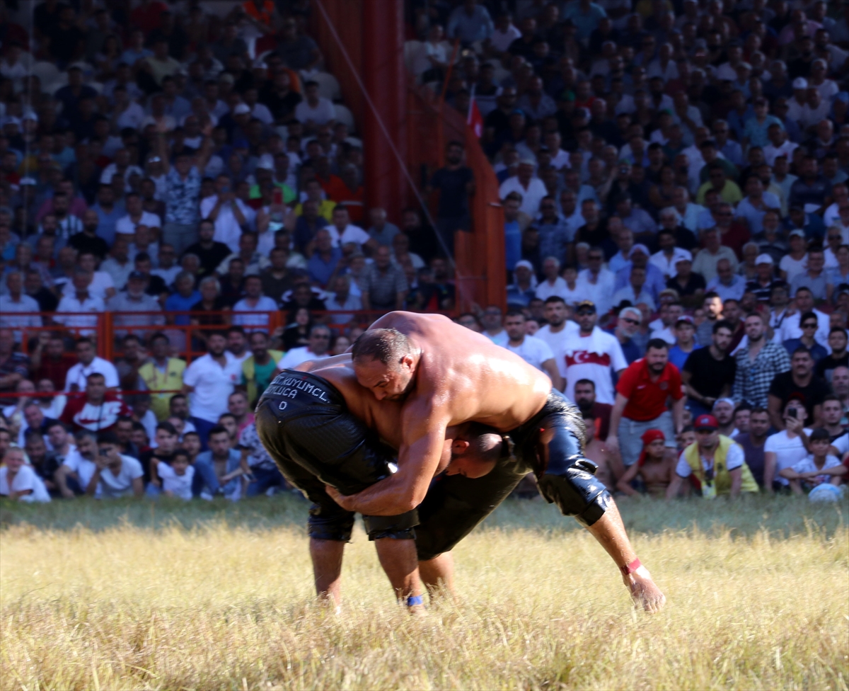 Kırkpınar Güreşleri'nde Ali Gürbüz başpehlivan oldu
