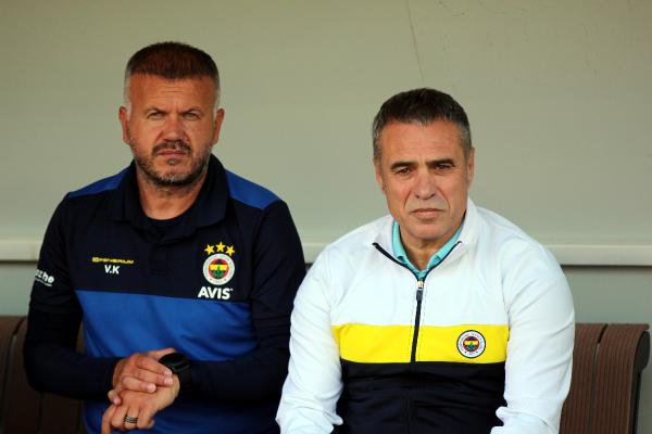 a Ersun Yanal hazırlık maçını drone'la izledi