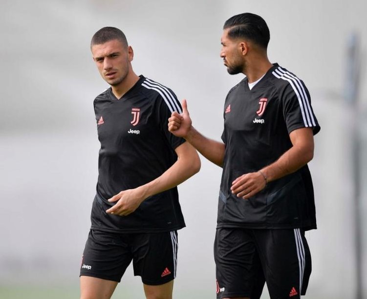 Merih Demiral, Ronaldo'yla tanıştı
