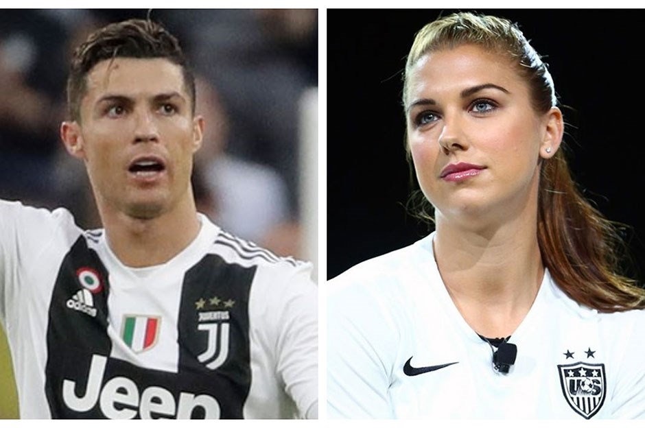 Alex Morgan'dan Ronaldo'ya yolsuzluk göndermesi