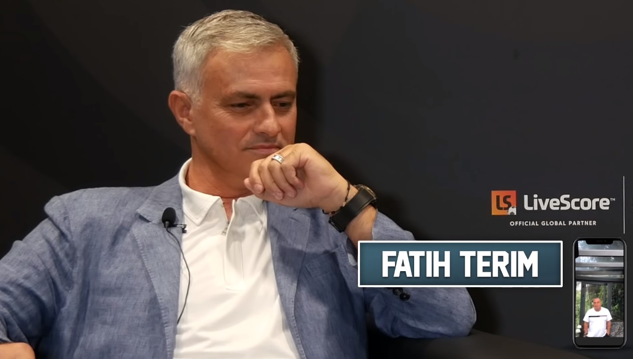 Fatih Terim'den Mourinho'ya İtalyanca mesaj