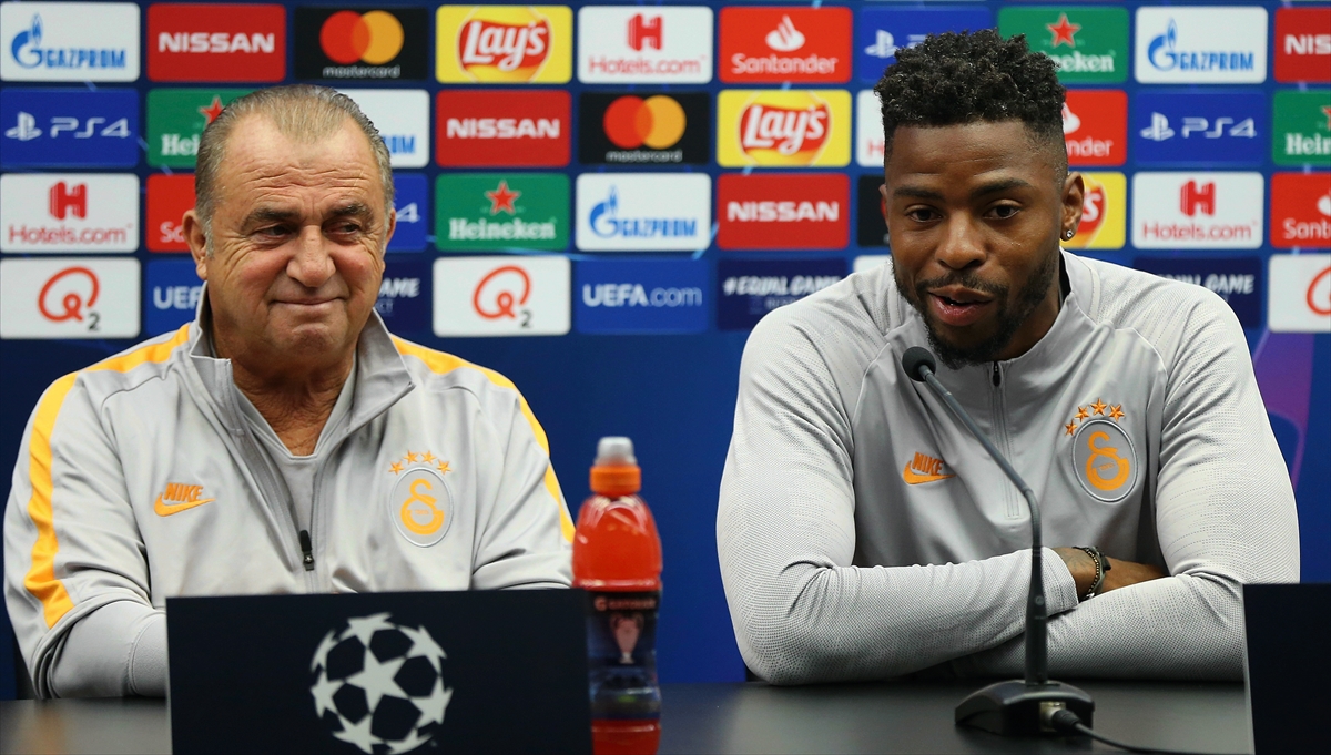 a Fatih Terim muhabire İtalyanca cevap verdi