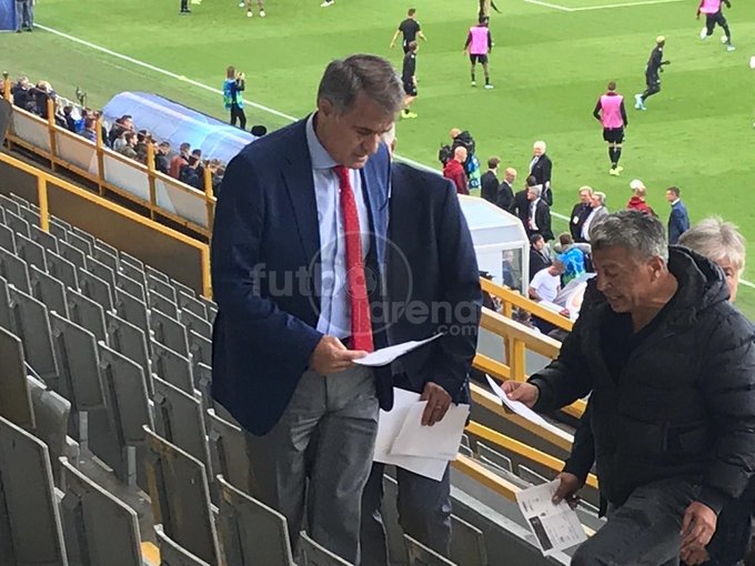 Şenol Güneş, Brugge-G.Saray maçını takip etti