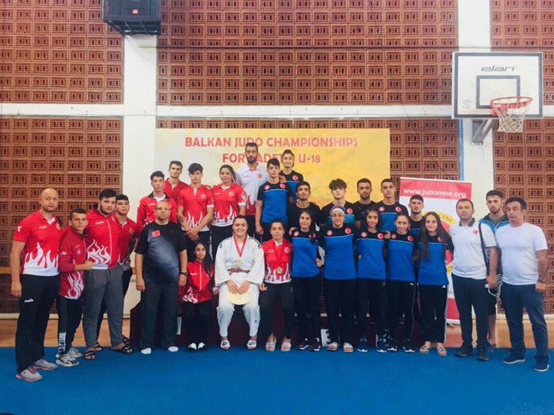 Ümit Milli Judo Takımımız Balkan şampiyonu