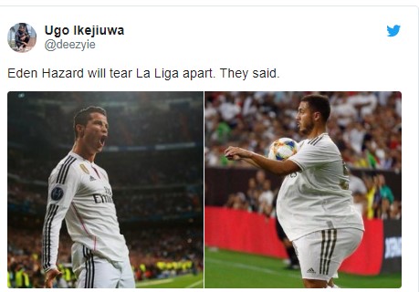 İspanya'da gündem Hazard'ın kötü performansı