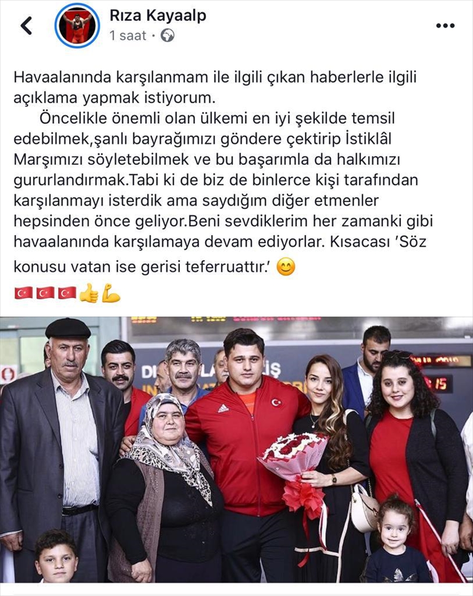 Yozgat, Rıza Kayaalp'i çiçeklerle karşıladı