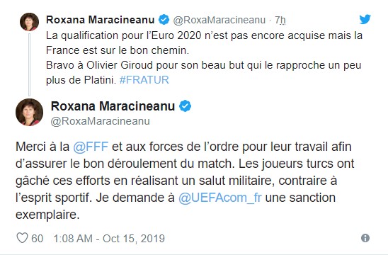 Fransız Bakan'dan UEFA'ya: Türkiye'ye yaptırım uygulayın