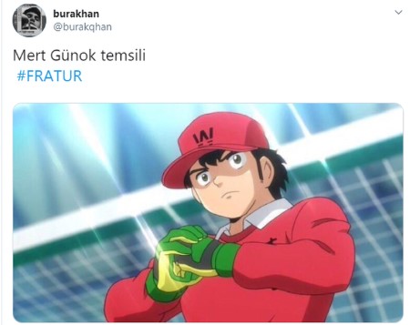 Sosyal medyada Mert Günok capsleri