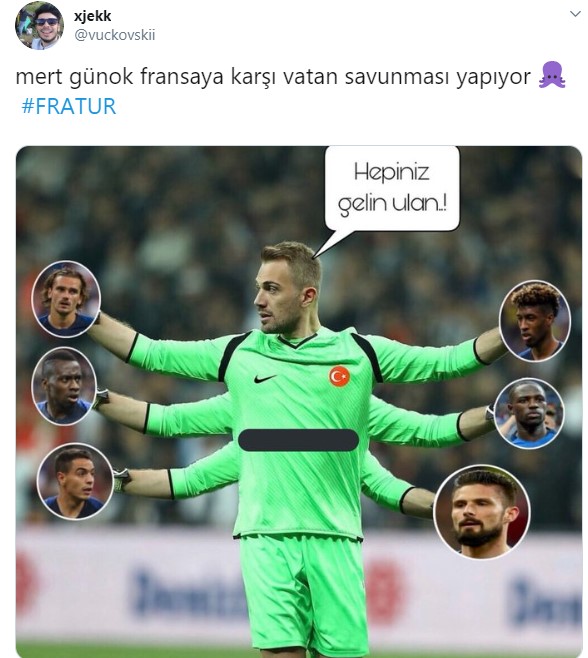 Sosyal medyada Mert Günok capsleri