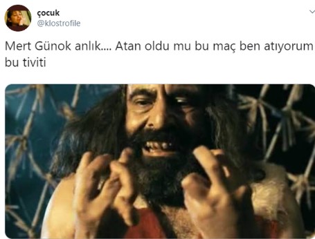 Sosyal medyada Mert Günok capsleri