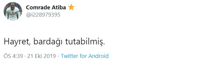 Karius'un kahveli paylaşımı