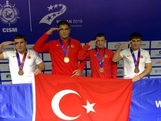 Askeri Olimpiyat Oyunları'nda takım halinde 2'nci olduk