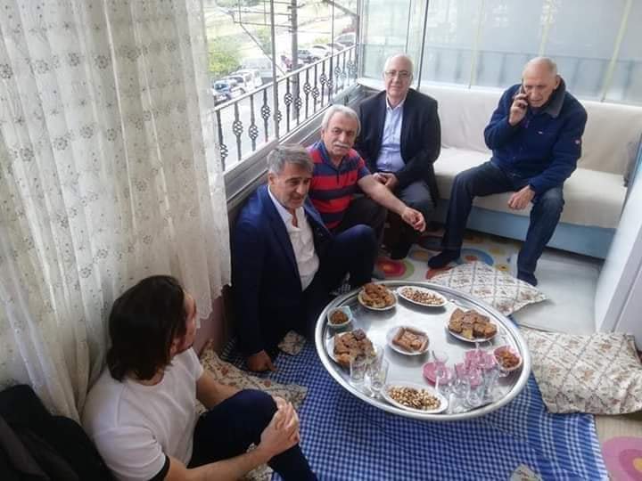 Şenol Güneş, Abdülkadir'e moral verdi