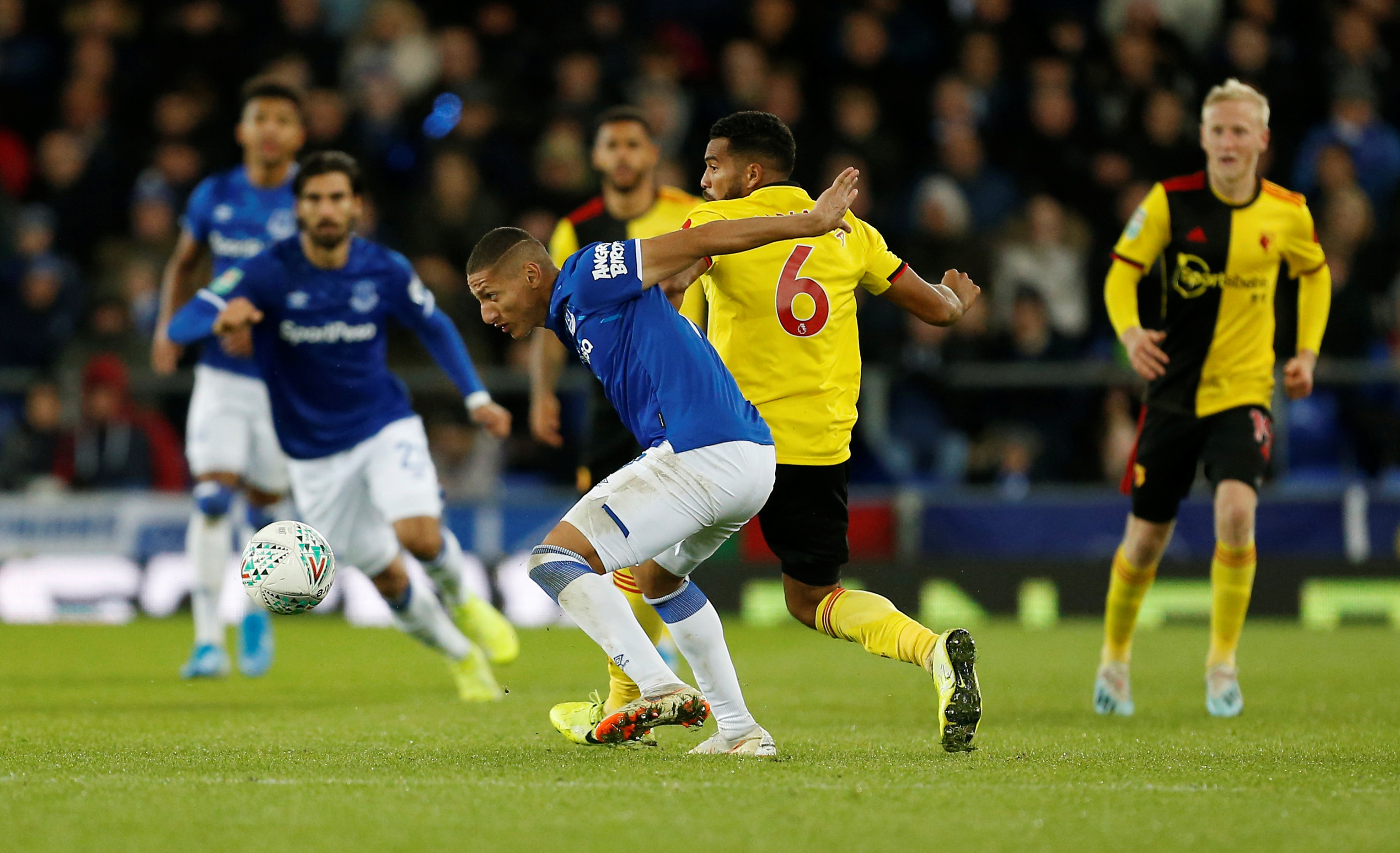 Cenk Tosunlu Everton, Lig Kupası'nda Watford'u yendi