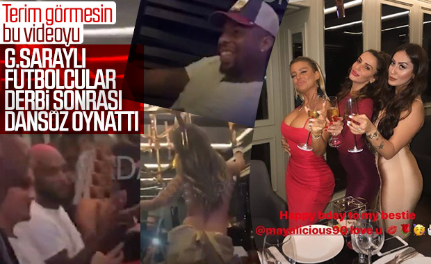 Donk'un dansözle halay çektiği görüntüler