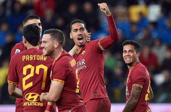 Roma, 10 kişi kaldığı Udinese'ye deplasmanda 4 gol attı