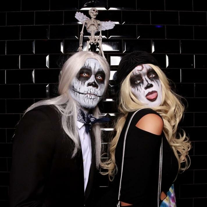 Cadılar Bayramı'nı kutlayan futbolcular