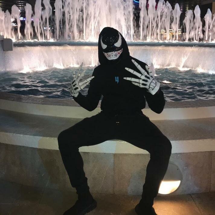 Cadılar Bayramı'nı kutlayan futbolcular