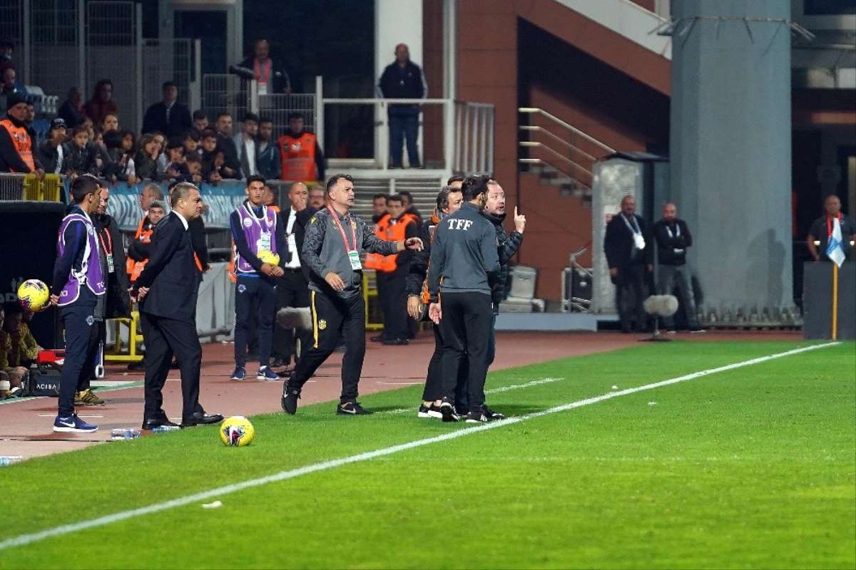 Sergen Yalçın kırmızı kart gördü