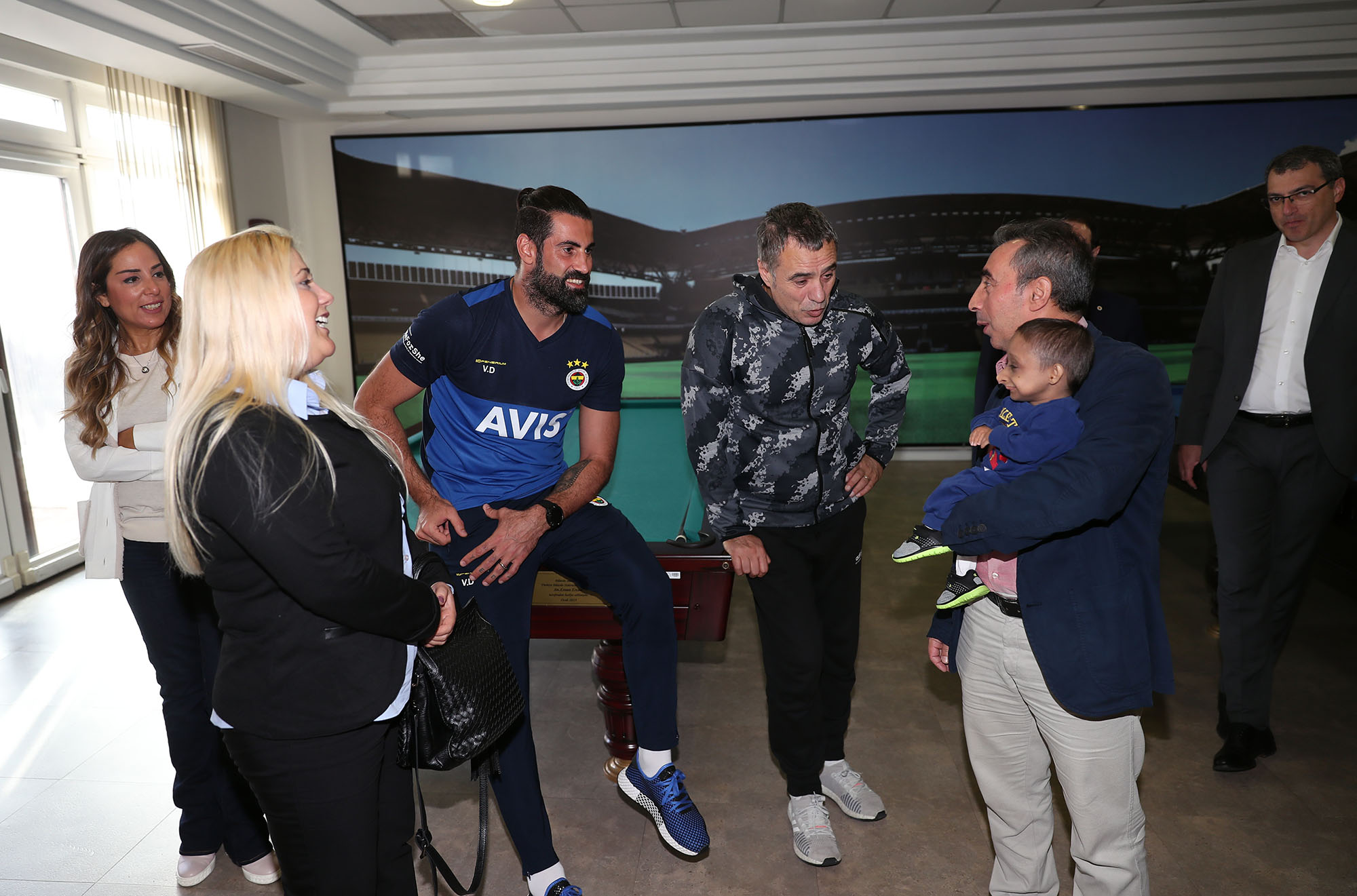 İlker Bayrak, Fenerbahçe'yi ziyaret etti