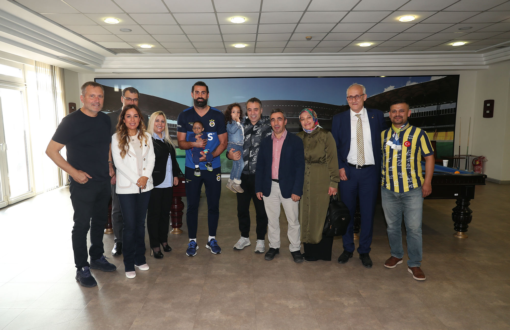 İlker Bayrak, Fenerbahçe'yi ziyaret etti