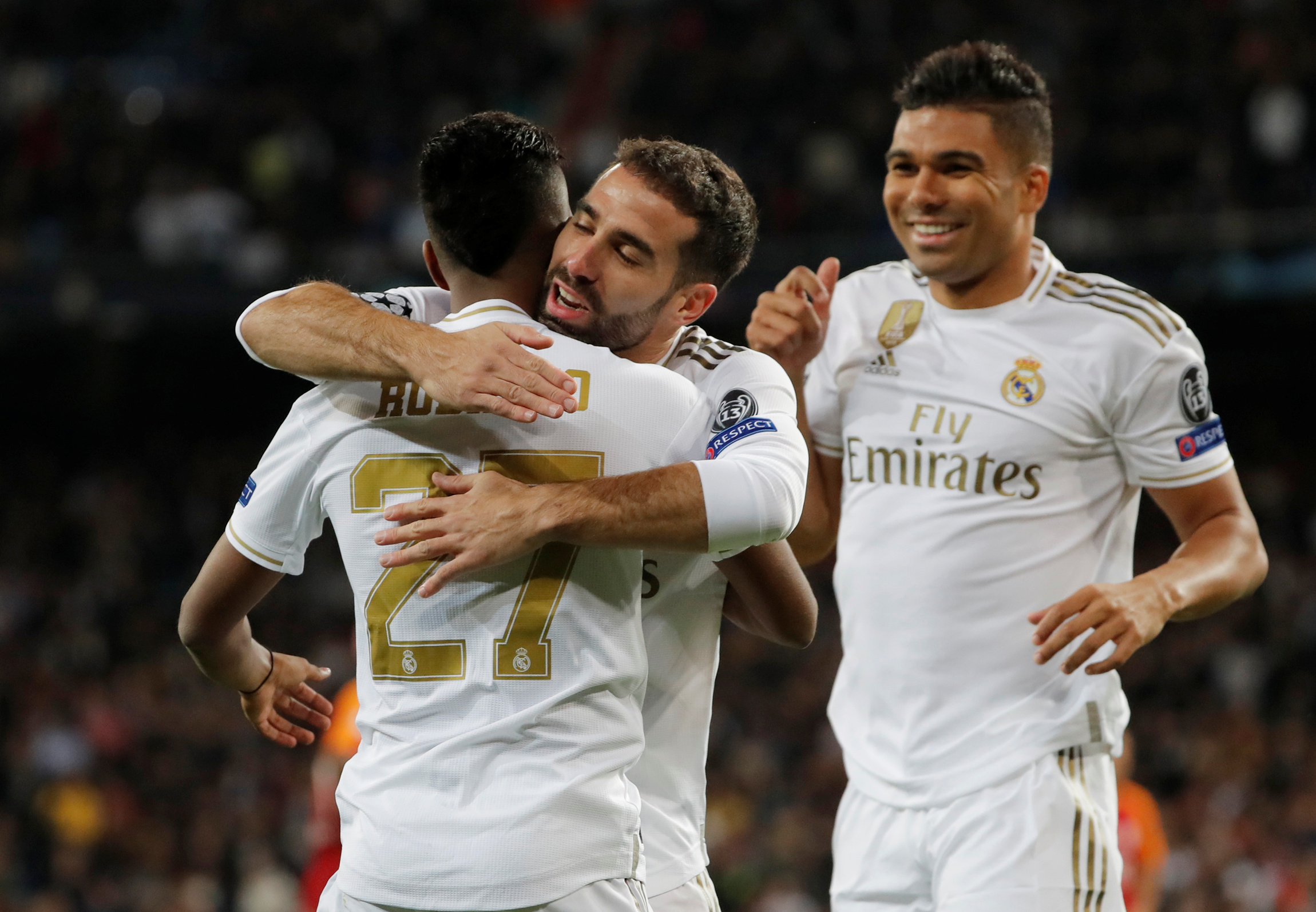 Galatasaray Real Madrid'den fark yedi