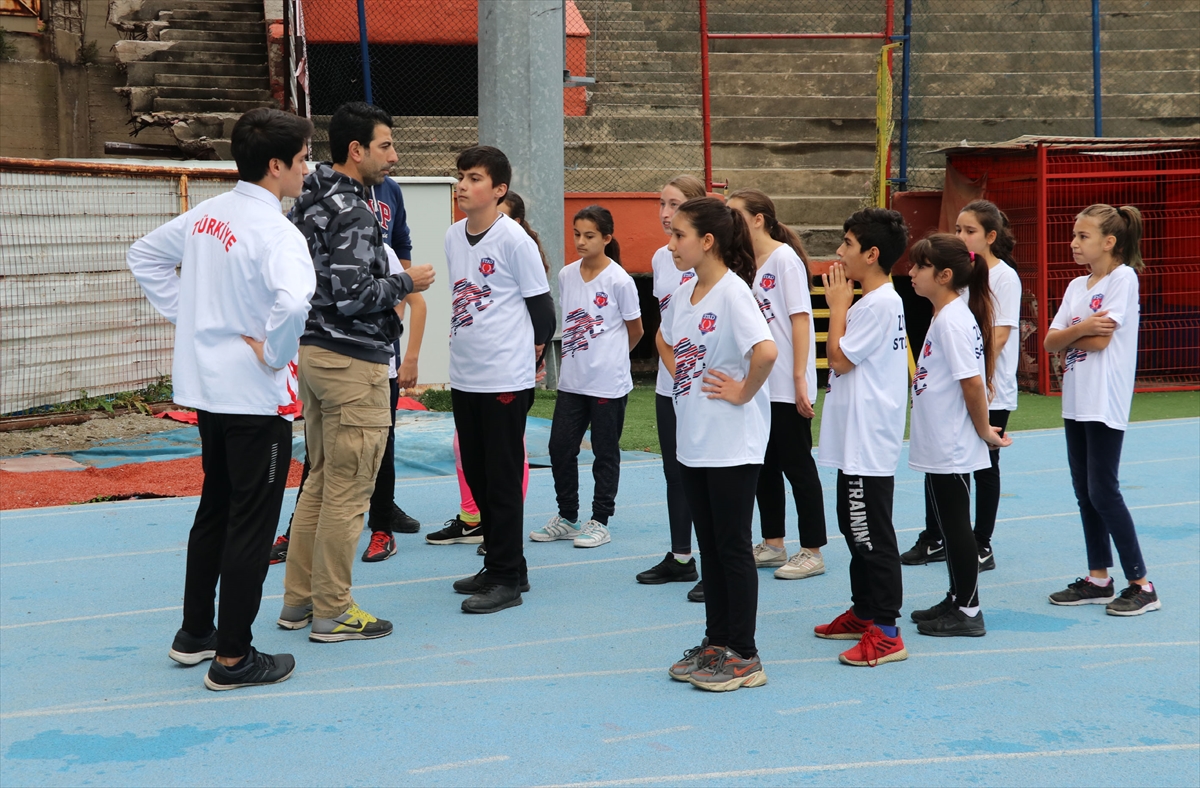 Geleceğin milli atletleri 'Stad Atletik'te yetişiyor