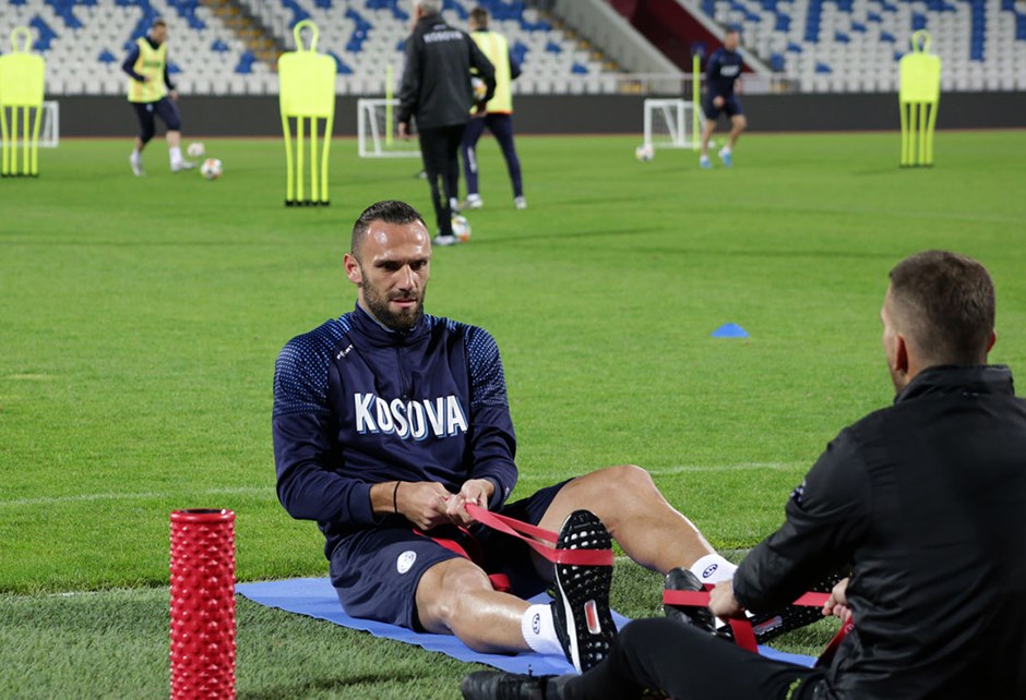 Vedat Muriç milli takımda sakatlandı