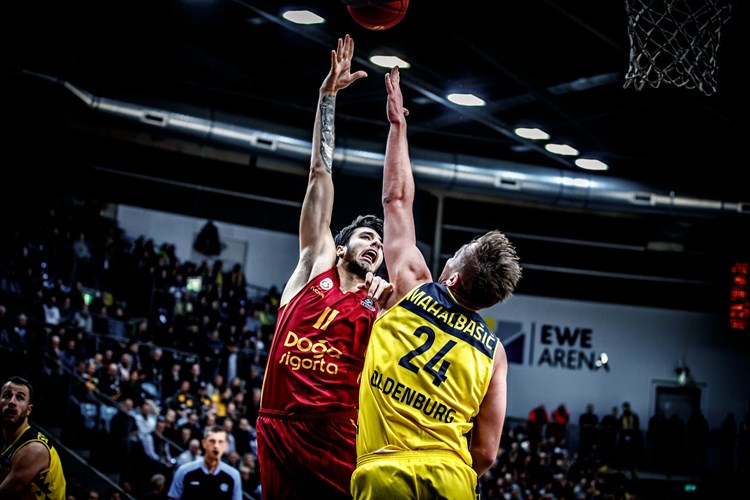 Galatasaray, Avrupa Kupası'nda Baskets'e yenildi