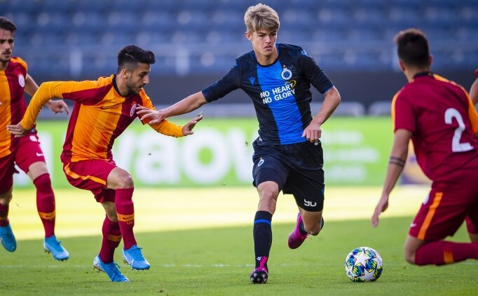 Galatasaray U19 takımı Club Brugge'u yendi