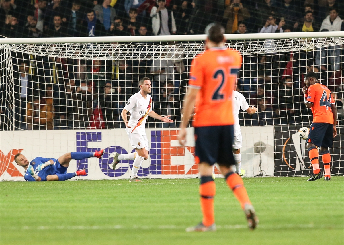 a Başakşehir, Roma karşısında varlık gösteremedi