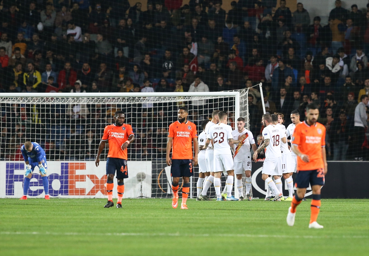 a Başakşehir, Roma karşısında varlık gösteremedi