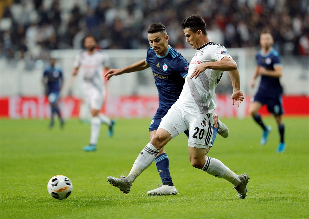 Beşiktaş UEFA Avrupa Ligi'nde ilk galibiyetini aldı