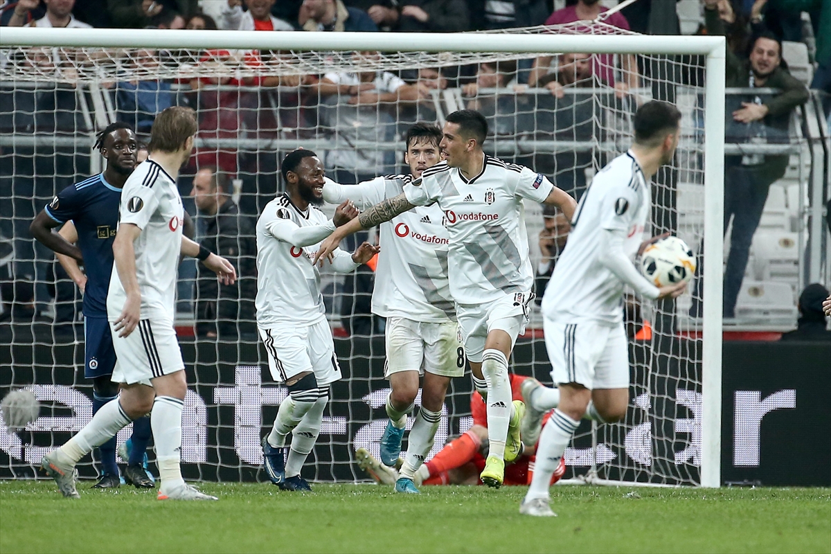 Beşiktaş UEFA Avrupa Ligi'nde ilk galibiyetini aldı