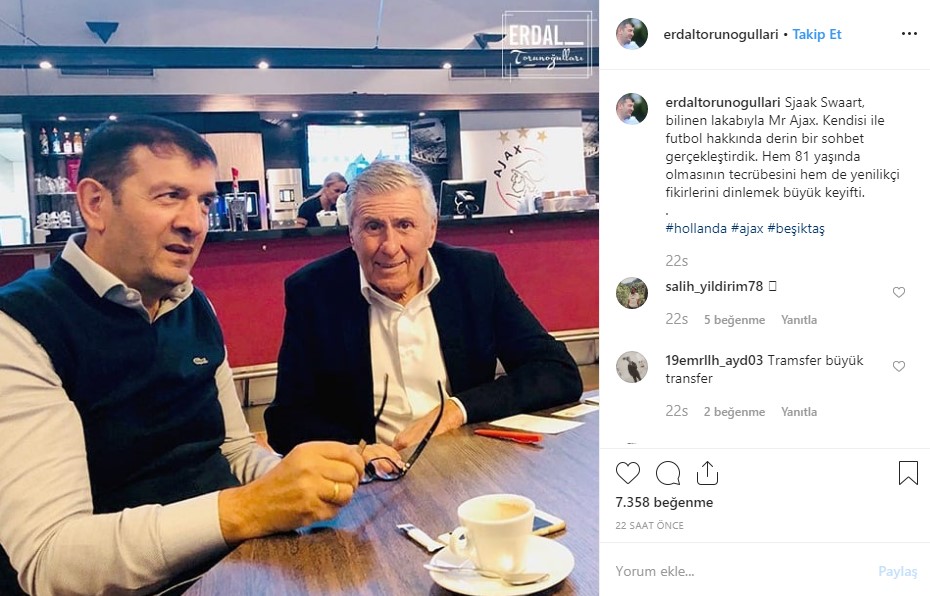 Beşiktaş, Sjaak Swart ile anlaştı