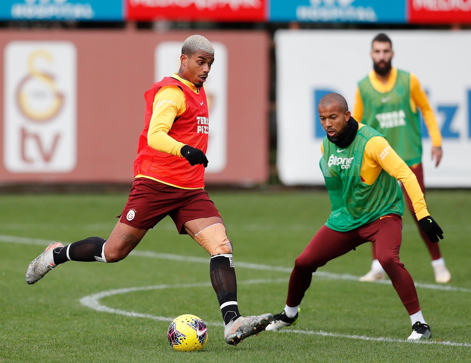 Lemina ve Şener antrenmana çıktı
