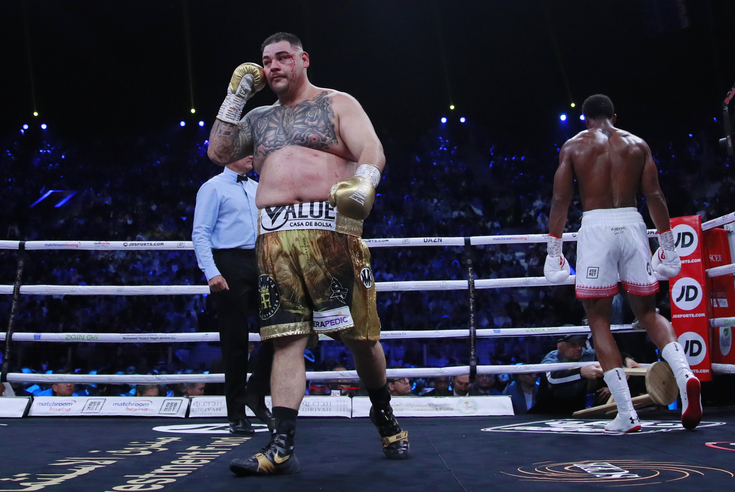 r Anthony Joshua, Andy Ruiz'den rövanşı aldı