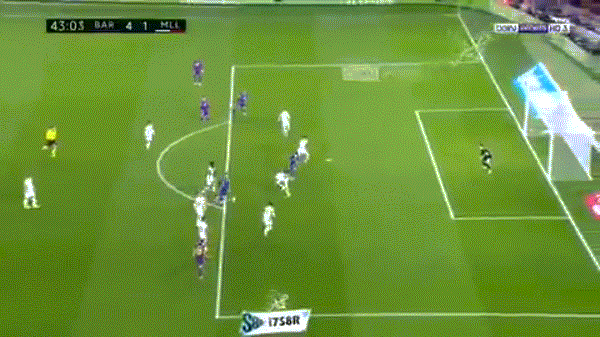 Suarez'den topukla aşırtma golü