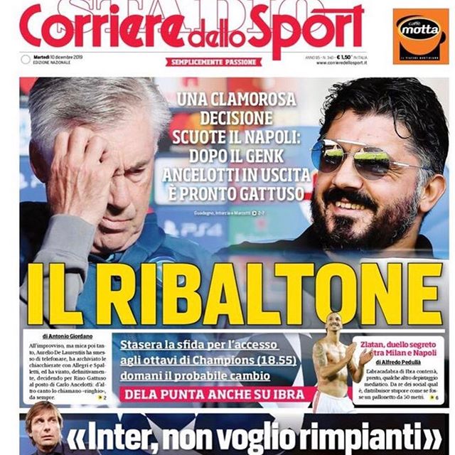 Ibra ile Gattuso, Napoli'ye gidiyor