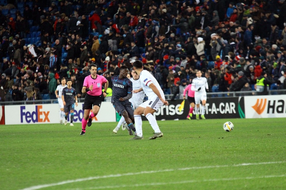 i Trabzonspor Avrupa'ya 1 puanla veda etti